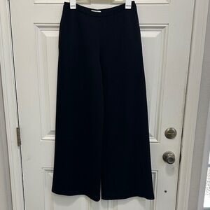 The Row Black Wide-Leg Pants